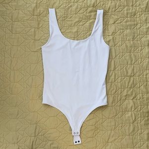 Express Body Contour Double Layer Thong Bodysuit